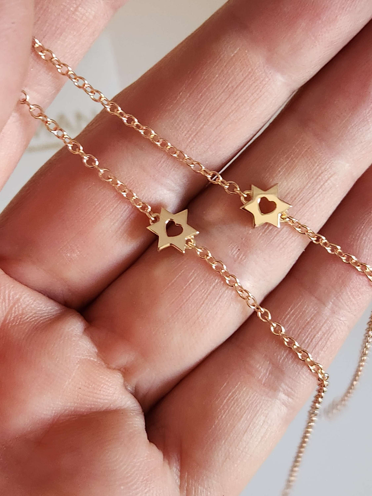 Heart of David Bracelet