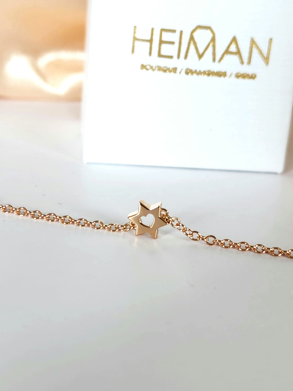 Heart of David Bracelet