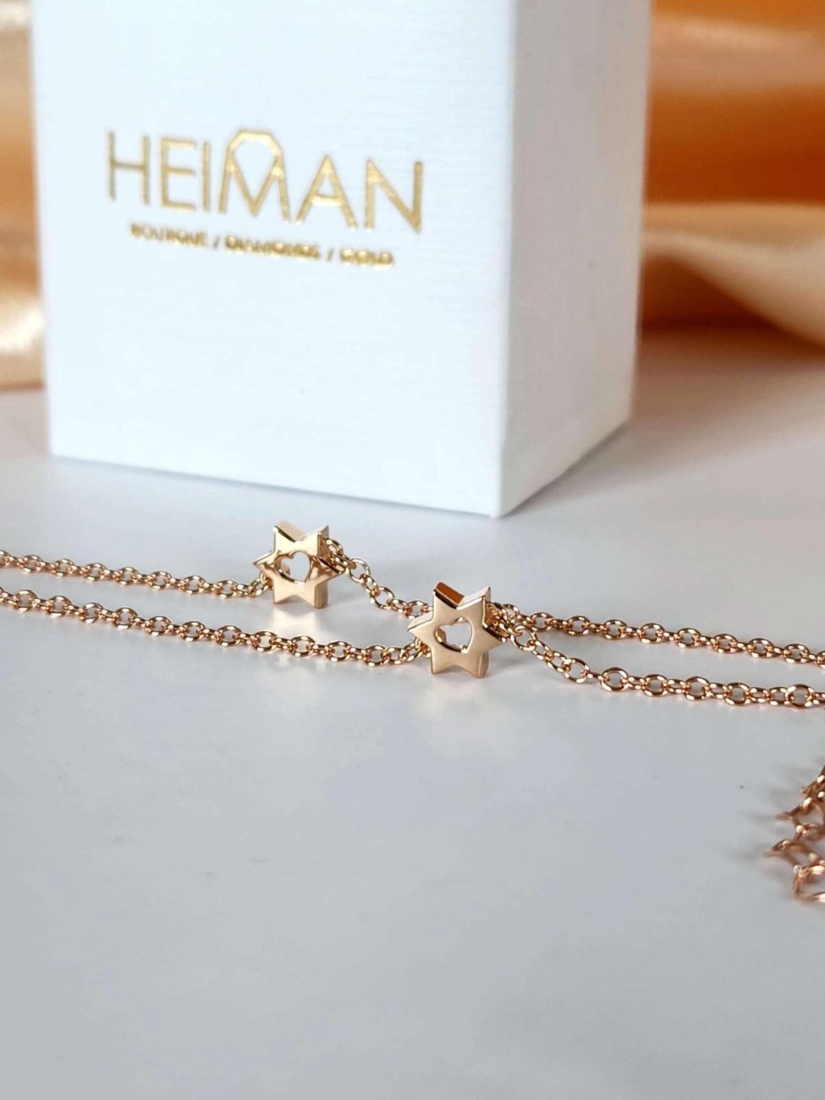 Heart of David Bracelet