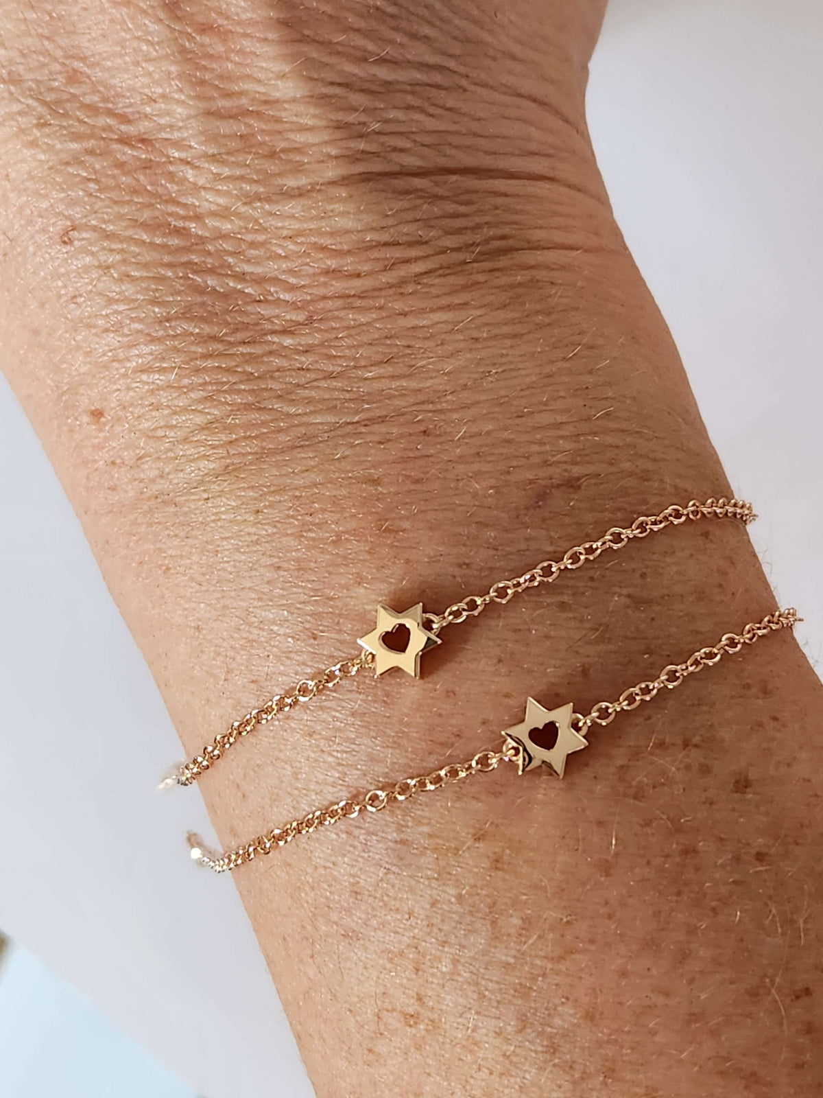 Heart of David Bracelet
