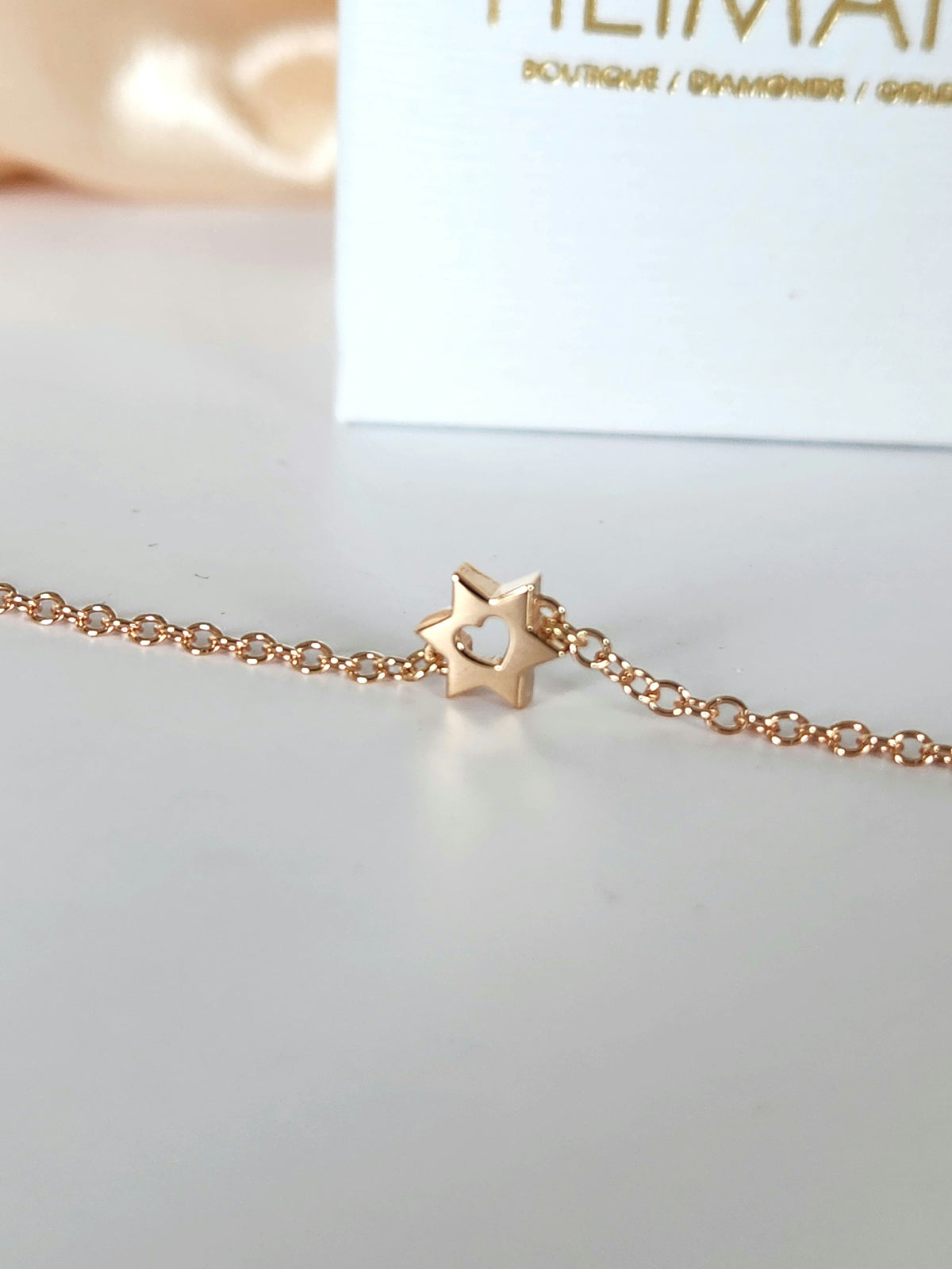Heart of David Bracelet