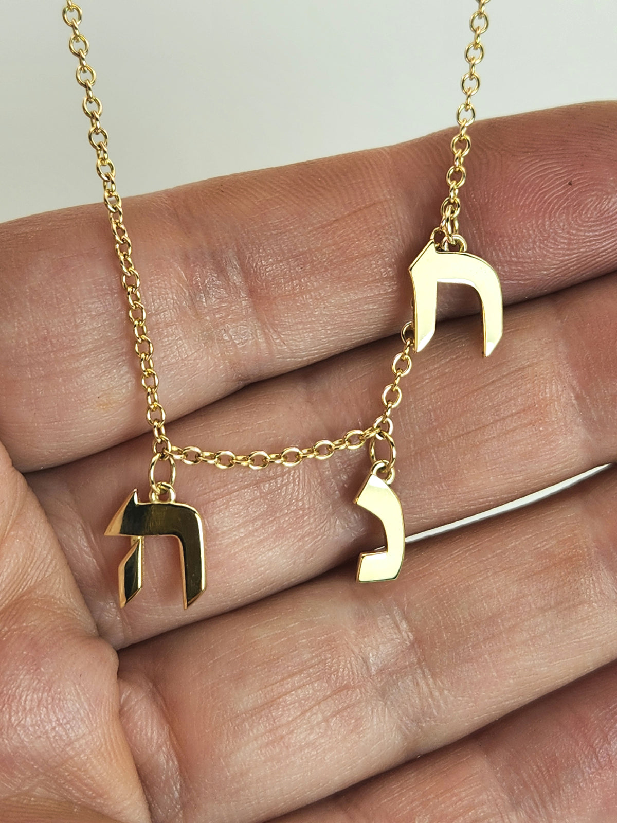 Hana necklace 14k yellow gold