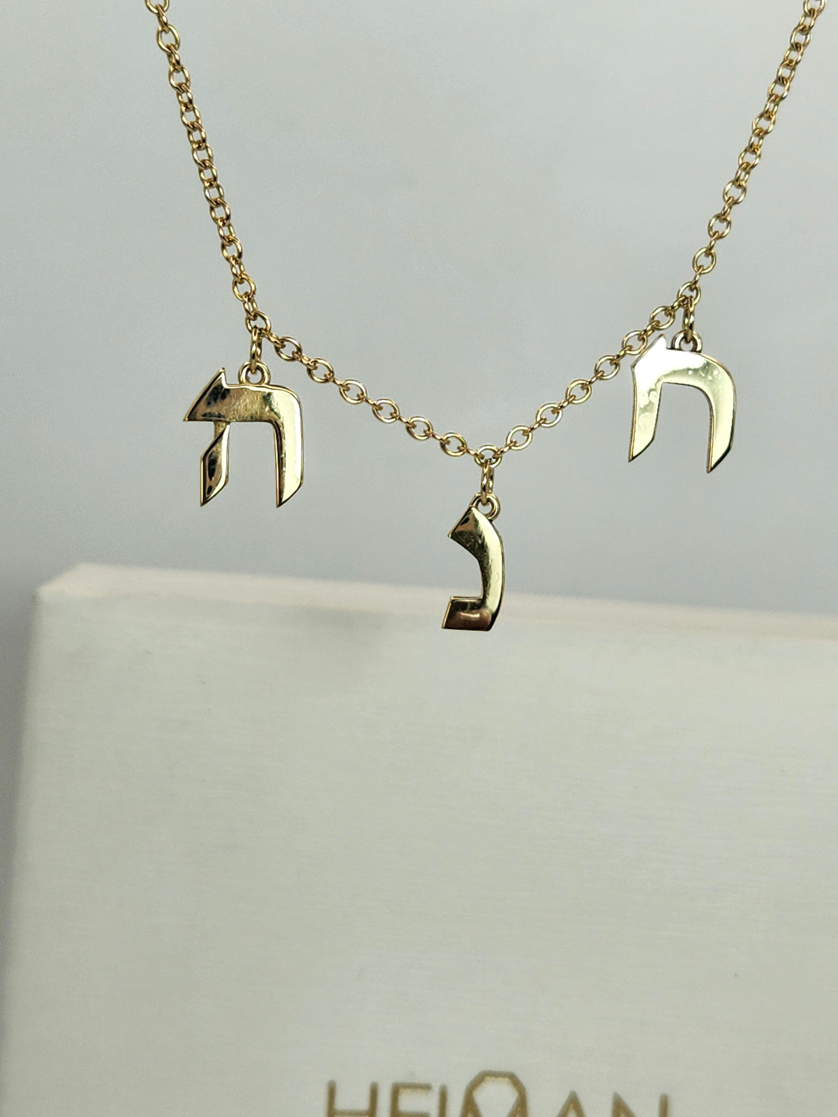 Hana necklace 14k yellow gold