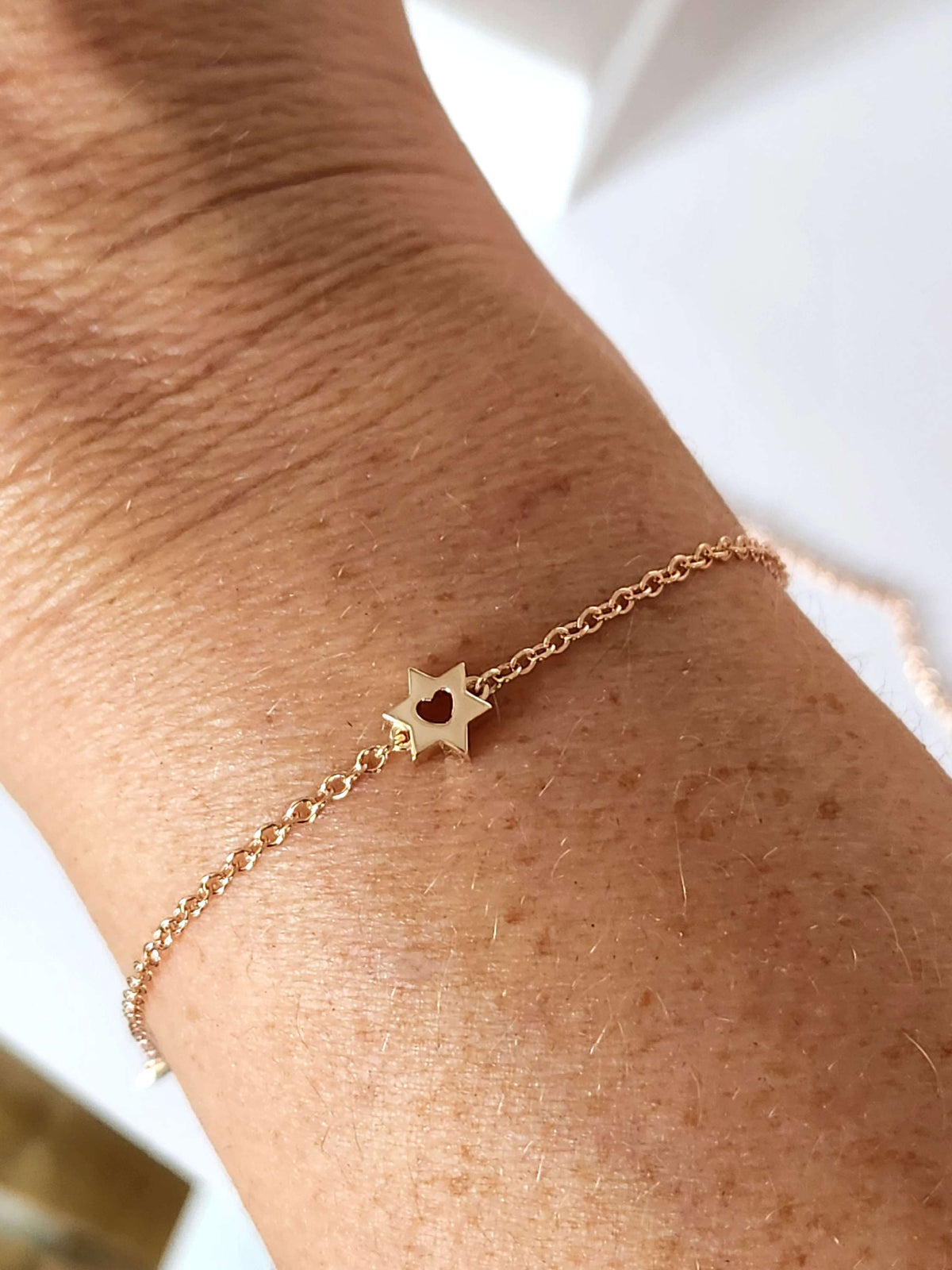 Heart of David Bracelet