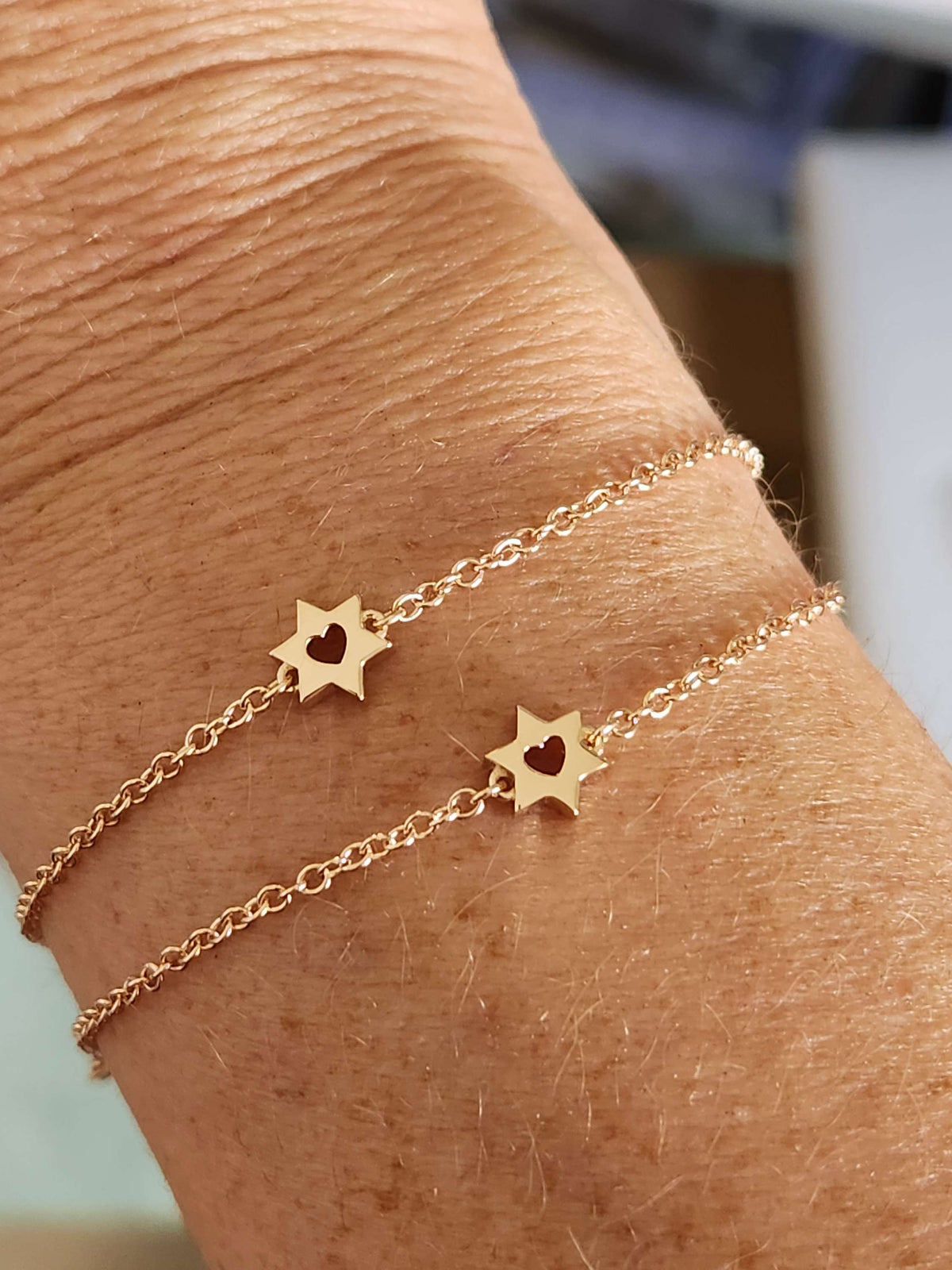 Heart of David Bracelet
