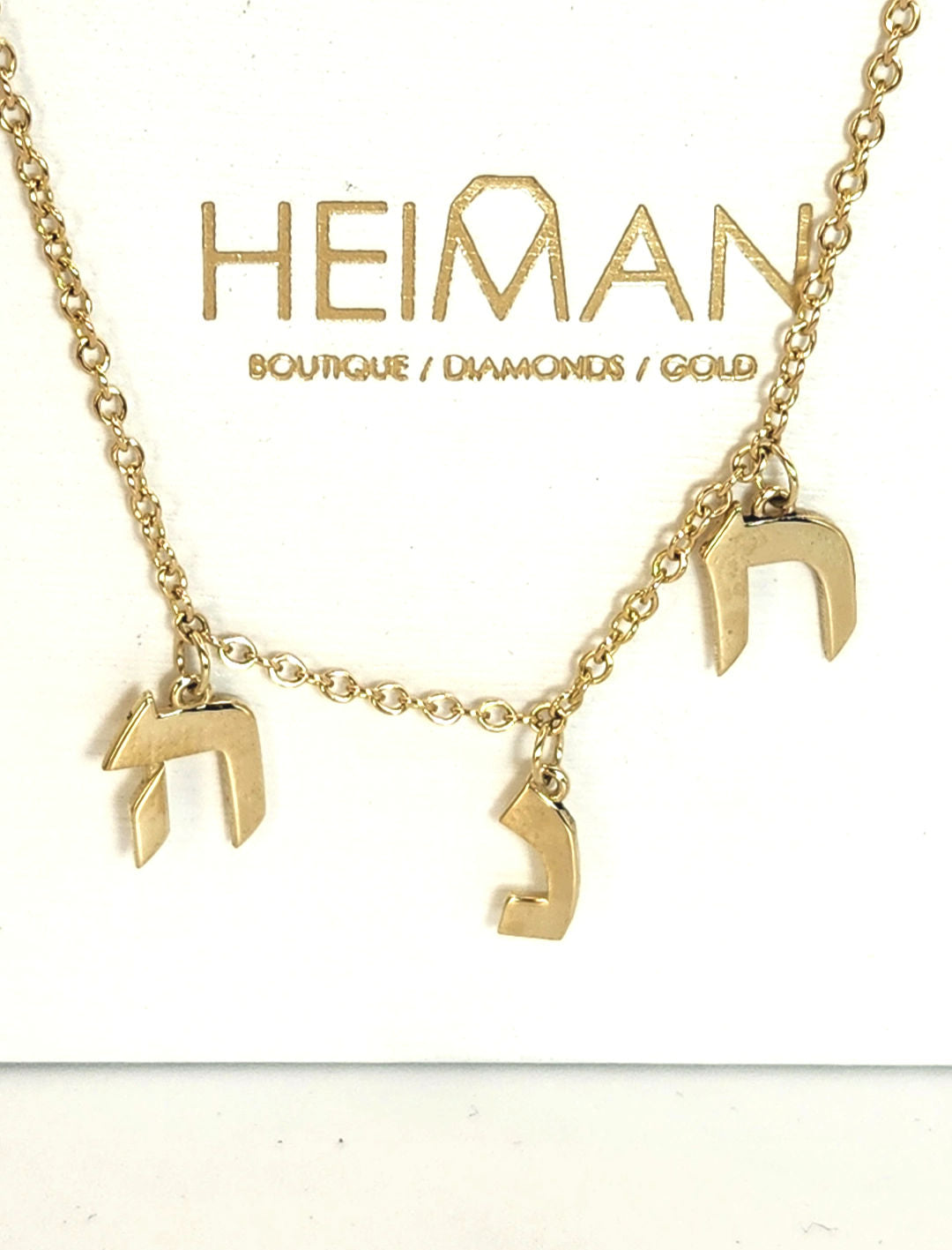 Hana necklace 14k yellow gold