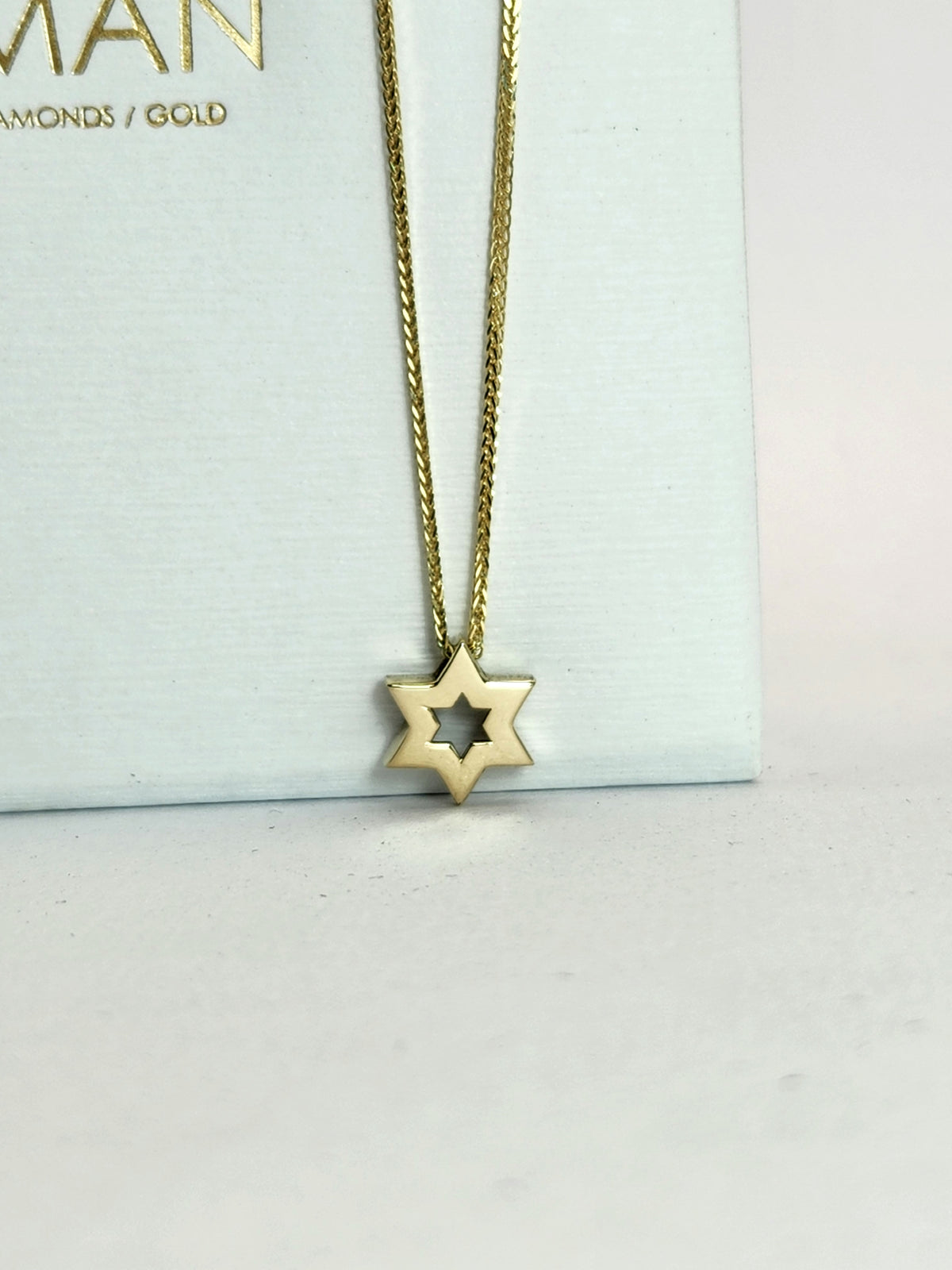 שרשראות מגן דוד 14k