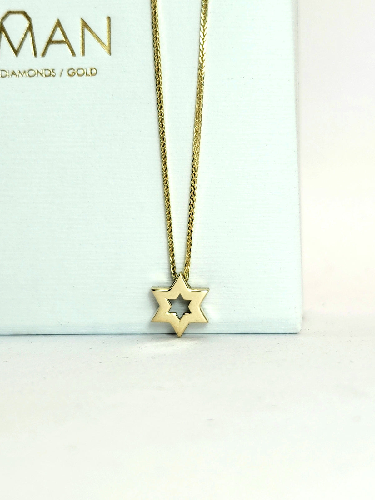 שרשראות מגן דוד 14k