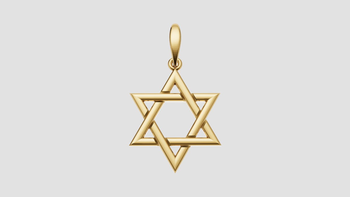 star off David necklace 14k for Lisa